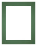 Passe Partout 60x70cm Carton Green Forest Edge 5cm Straight Front | Yourdecoration.com