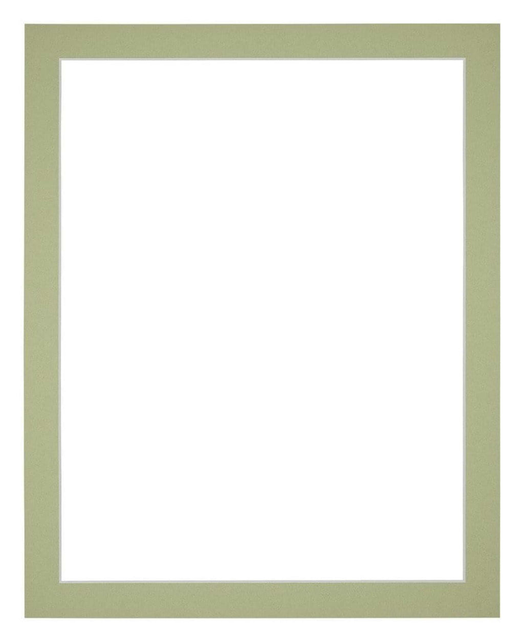 Passe Partout 60x70cm Carton Mint Green Edge 3cm Straight Front | Yourdecoration.com