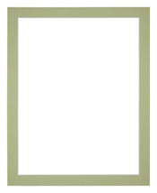 Passe Partout 60x70cm Carton Mint Green Edge 3cm Straight Front | Yourdecoration.com