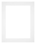 Passe Partout 60x70cm Carton White Edge 5cm Straight Front | Yourdecoration.com