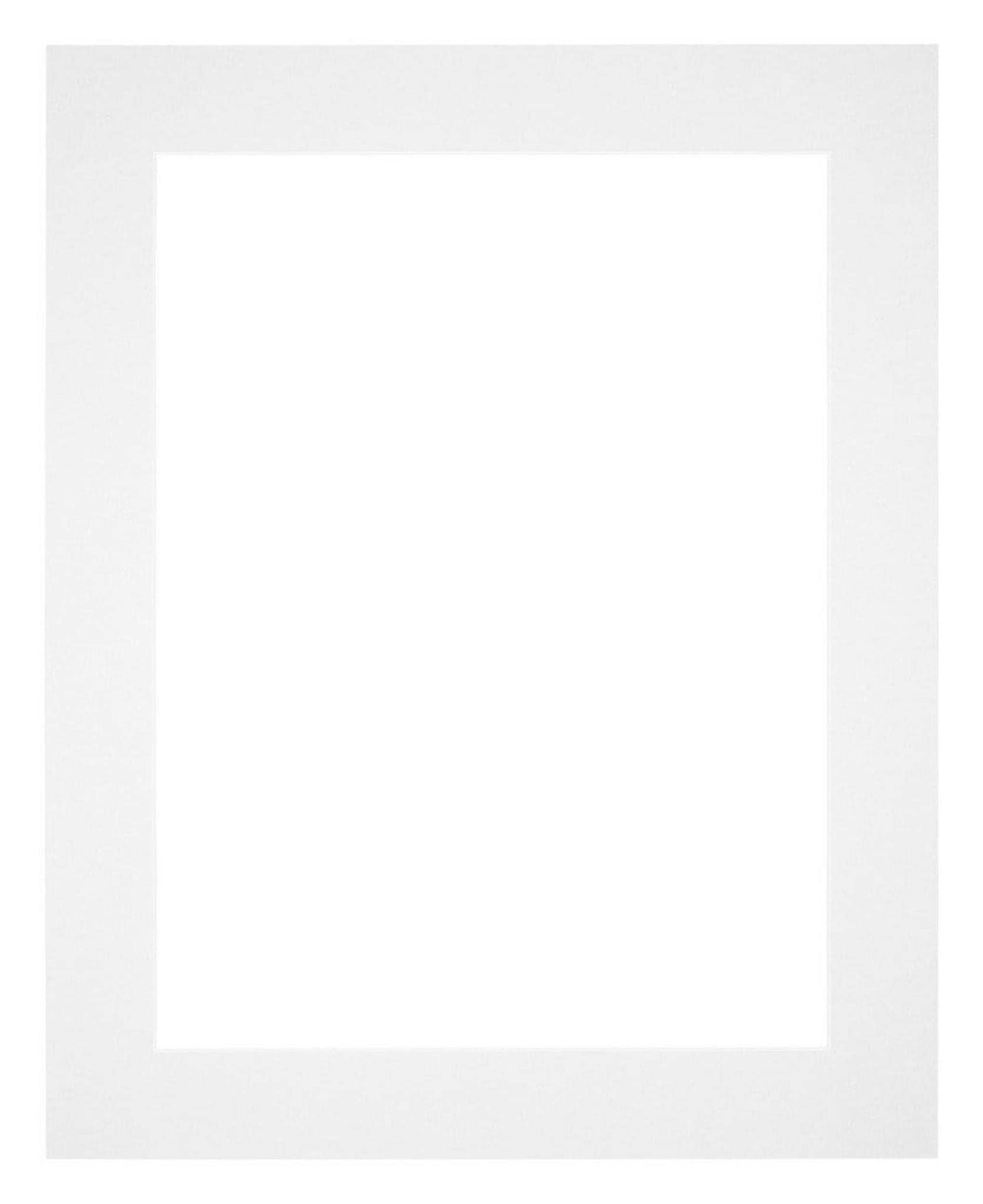 Passe Partout 60x70cm Carton White Edge 5cm Straight Front | Yourdecoration.com