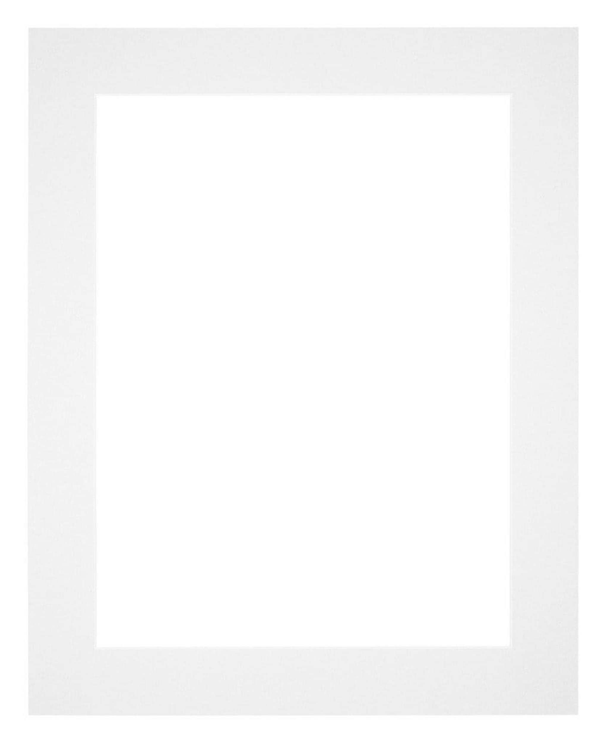 Passe Partout 60x70cm Carton White Edge 5cm Straight Front | Yourdecoration.com