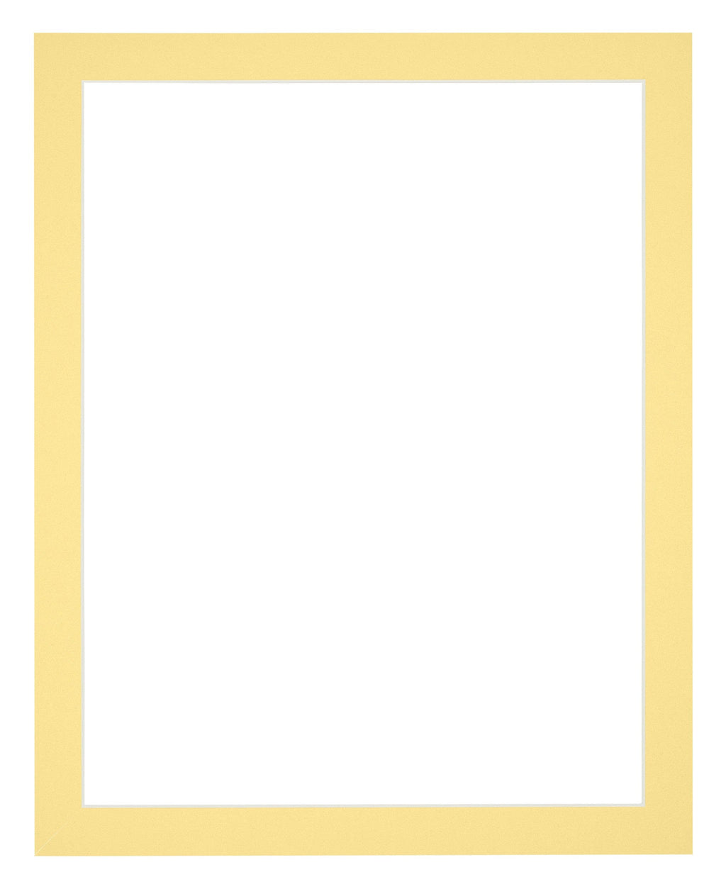 Passe Partout 60x70cm Carton Yellow Edge 3cm Straight Front | Yourdecoration.com