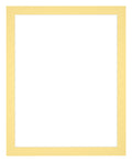 Passe Partout 60x70cm Carton Yellow Edge 3cm Straight Front | Yourdecoration.com