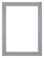 Passe Partout 60x80cm Carton Gray Edge 3cm Straight Front | Yourdecoration.com