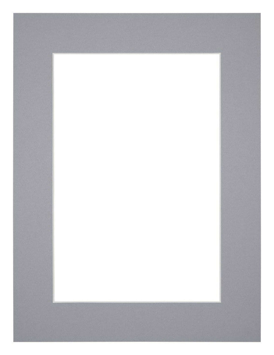 Passe Partout 60x80cm Carton Gray Edge 5cm Straight Front | Yourdecoration.com