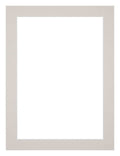 Passe Partout 60x80cm Carton Gray Gray Edge 3cm Straight Front | Yourdecoration.com