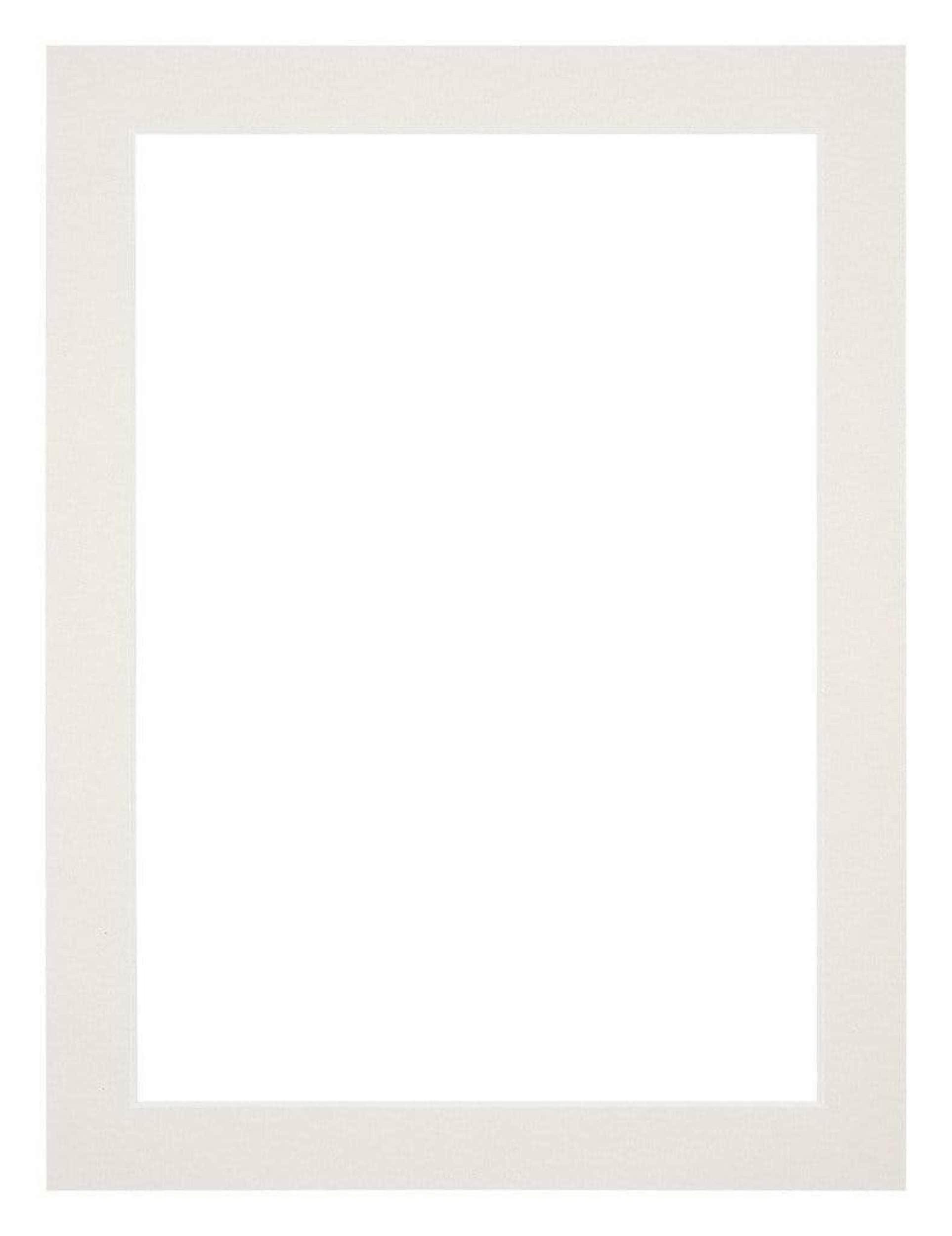 Passe Partout 60x80cm Carton Light Gray Edge 3cm Straight Front | Yourdecoration.com