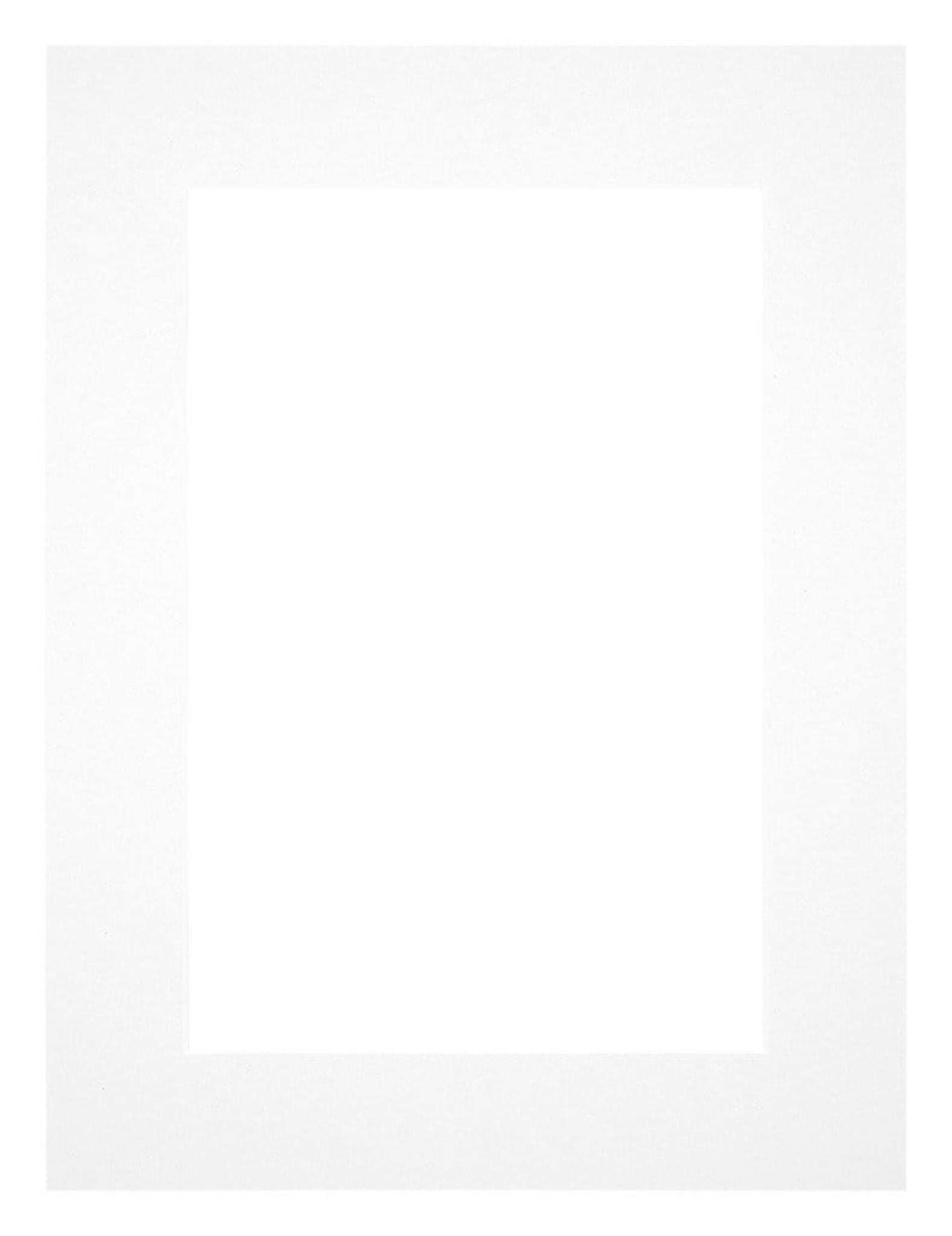Passe Partout 60x80cm Carton White Edge 5cm Straight Front | Yourdecoration.com
