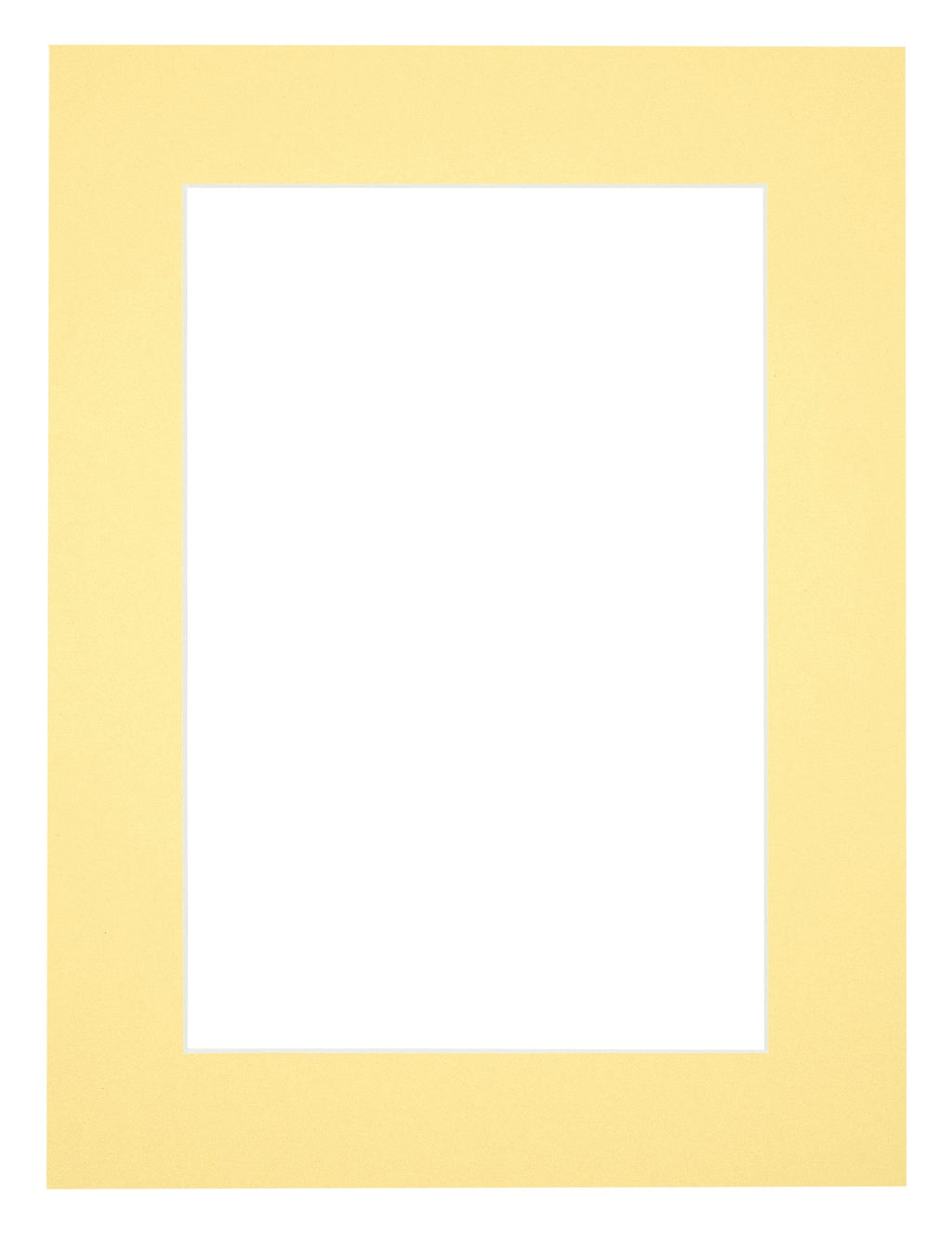 Passe Partout 60x80cm Carton Yellow Edge 5cm Straight Front | Yourdecoration.com