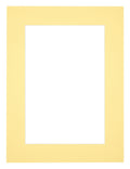 Passe Partout 60x80cm Carton Yellow Edge 5cm Straight Front | Yourdecoration.com