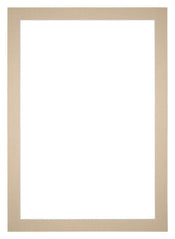Passe Partout 60x84cm Carton Beige Edge 4cm Straight Front | Yourdecoration.com