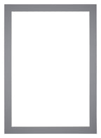 Passe Partout 60x84cm Carton Gray Edge 4cm Straight Front | Yourdecoration.com