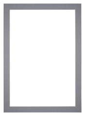 Passe Partout 60x84cm Carton Gray Edge 4cm Straight Front | Yourdecoration.com