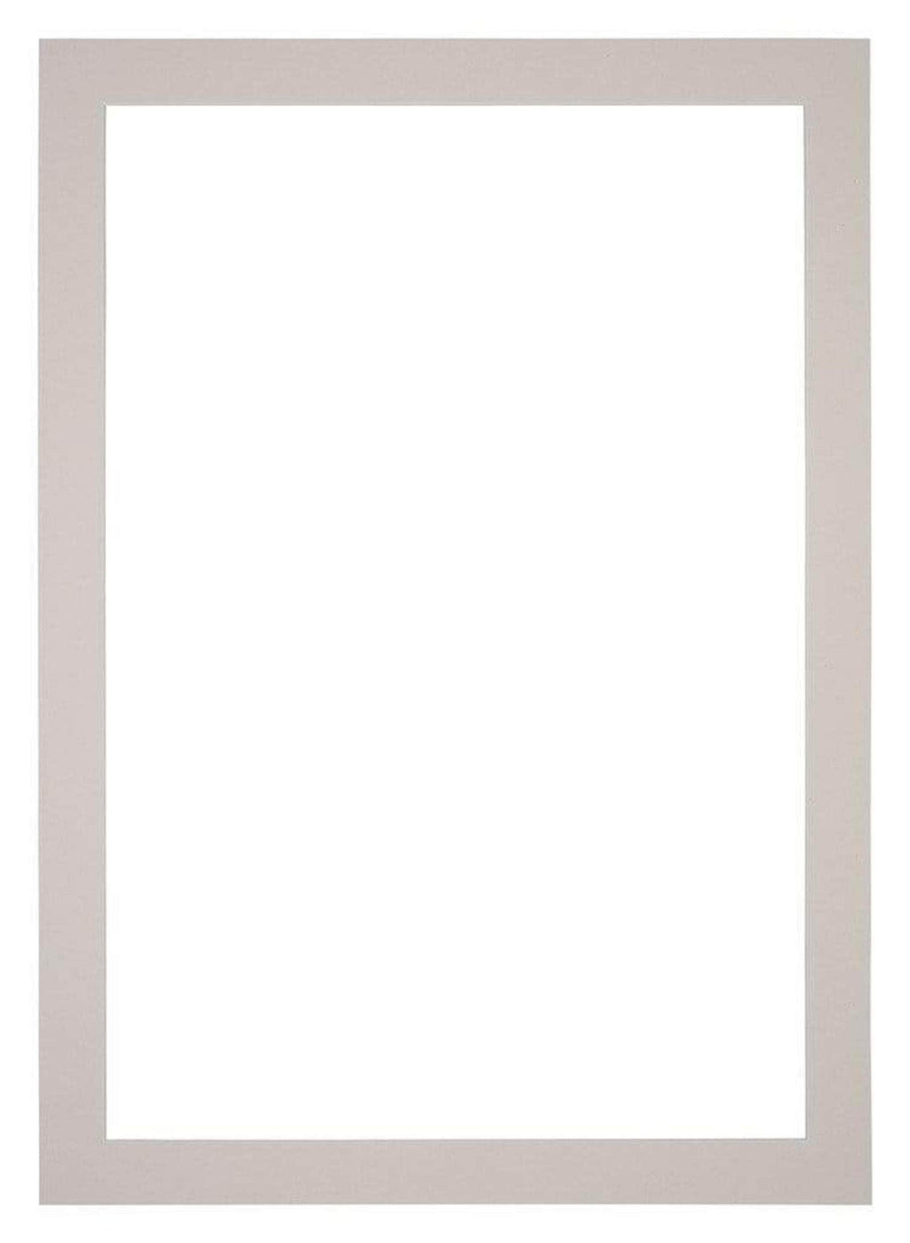 Passe Partout 60x84cm Carton Gray Gray Edge 4cm Straight Front | Yourdecoration.com