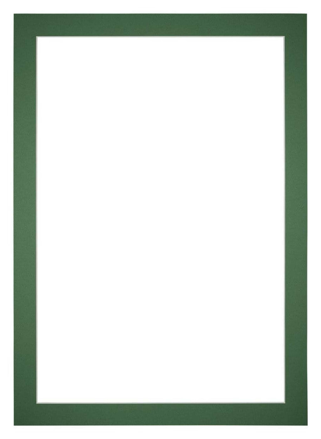 Passe Partout 60x84cm Carton Green Forest Edge 4cm Straight Front | Yourdecoration.com