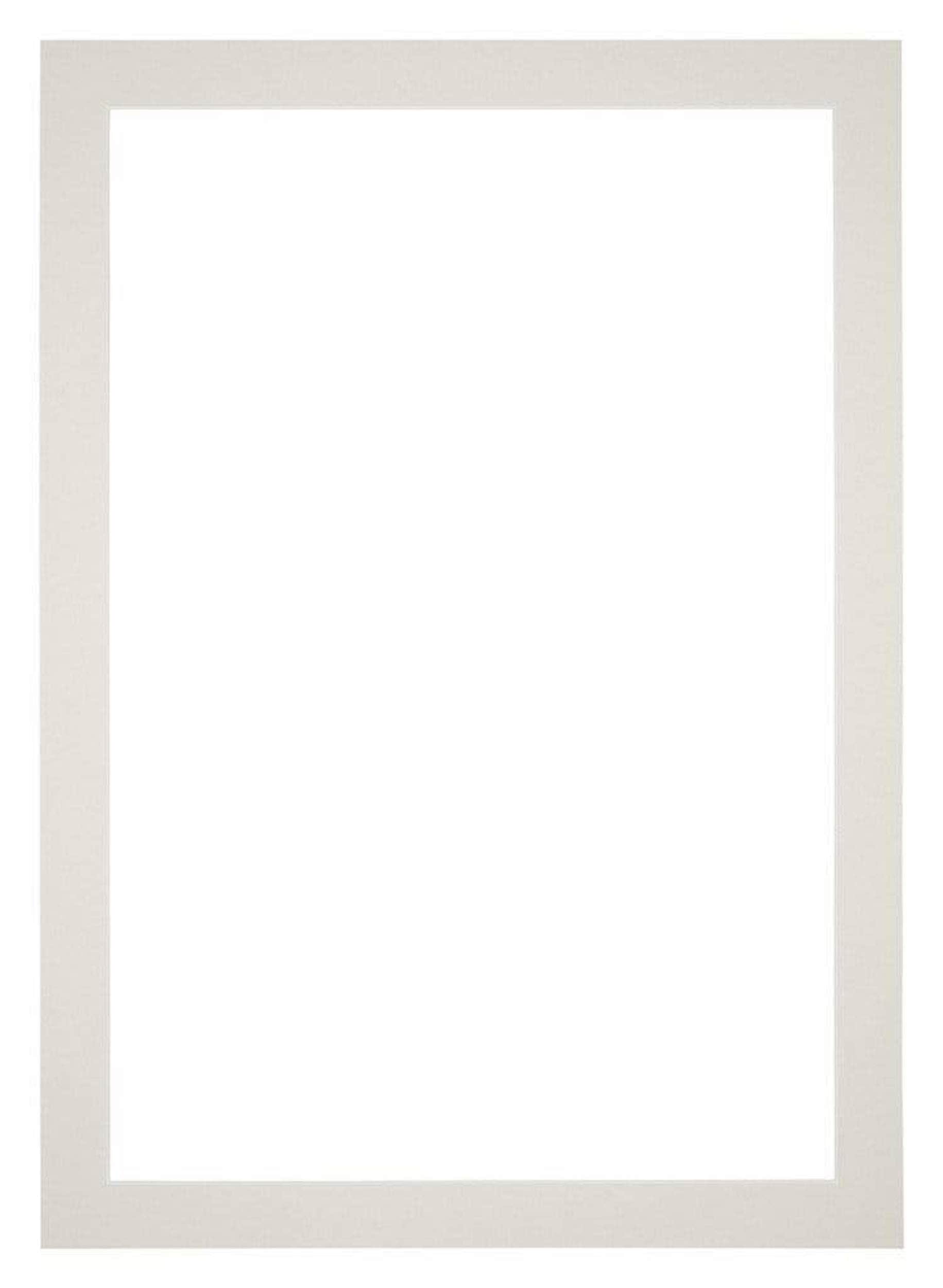 Passe Partout 60x84cm Carton Light Gray Edge 4cm Straight Front | Yourdecoration.com
