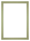 Passe Partout 60x84cm Carton Mint Green Edge 4cm Straight Front | Yourdecoration.com