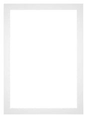 Passe Partout 60x84cm Carton White Edge 4cm Straight Front | Yourdecoration.com