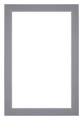 Passe Partout 60x90cm Carton Gray Edge 3cm Straight Front | Yourdecoration.com
