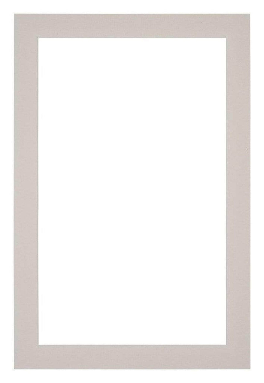 Passe Partout 60x90cm Carton Gray Gray Edge 3cm Straight Front | Yourdecoration.com