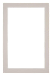Passe Partout 60x90cm Carton Gray Gray Edge 3cm Straight Front | Yourdecoration.com