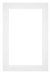 Passe Partout 60x90cm Carton White Edge 4cm Straight Front | Yourdecoration.com