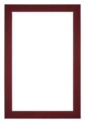 Passe Partout 60x90cm Carton Wine Red Edge 3cm Straight Front | Yourdecoration.com