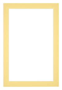 Passe Partout 60x90cm Carton Yellow Edge 3cm Straight Front | Yourdecoration.com