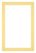 Passe Partout 60x90cm Carton Yellow Edge 3cm Straight Front | Yourdecoration.com