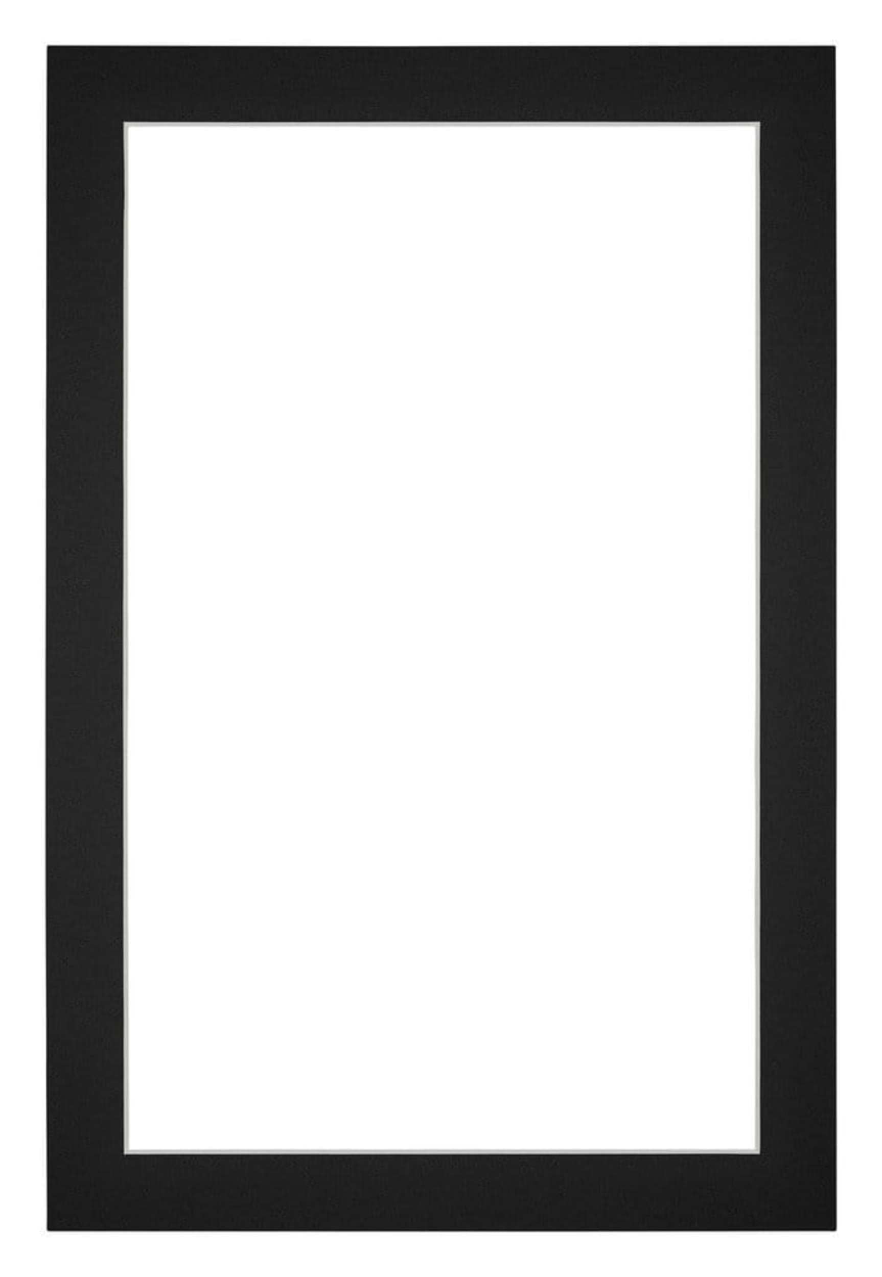 Passe Partout 61x915cm Carton Black Edge 3cm Straight Front | Yourdecoration.com