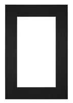 Passe Partout 61x915cm Carton Black Edge 6cm Straight Front | Yourdecoration.com