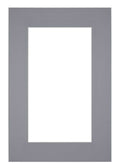 Passe Partout 61x915cm Carton Gray Edge 6cm Straight Front | Yourdecoration.com