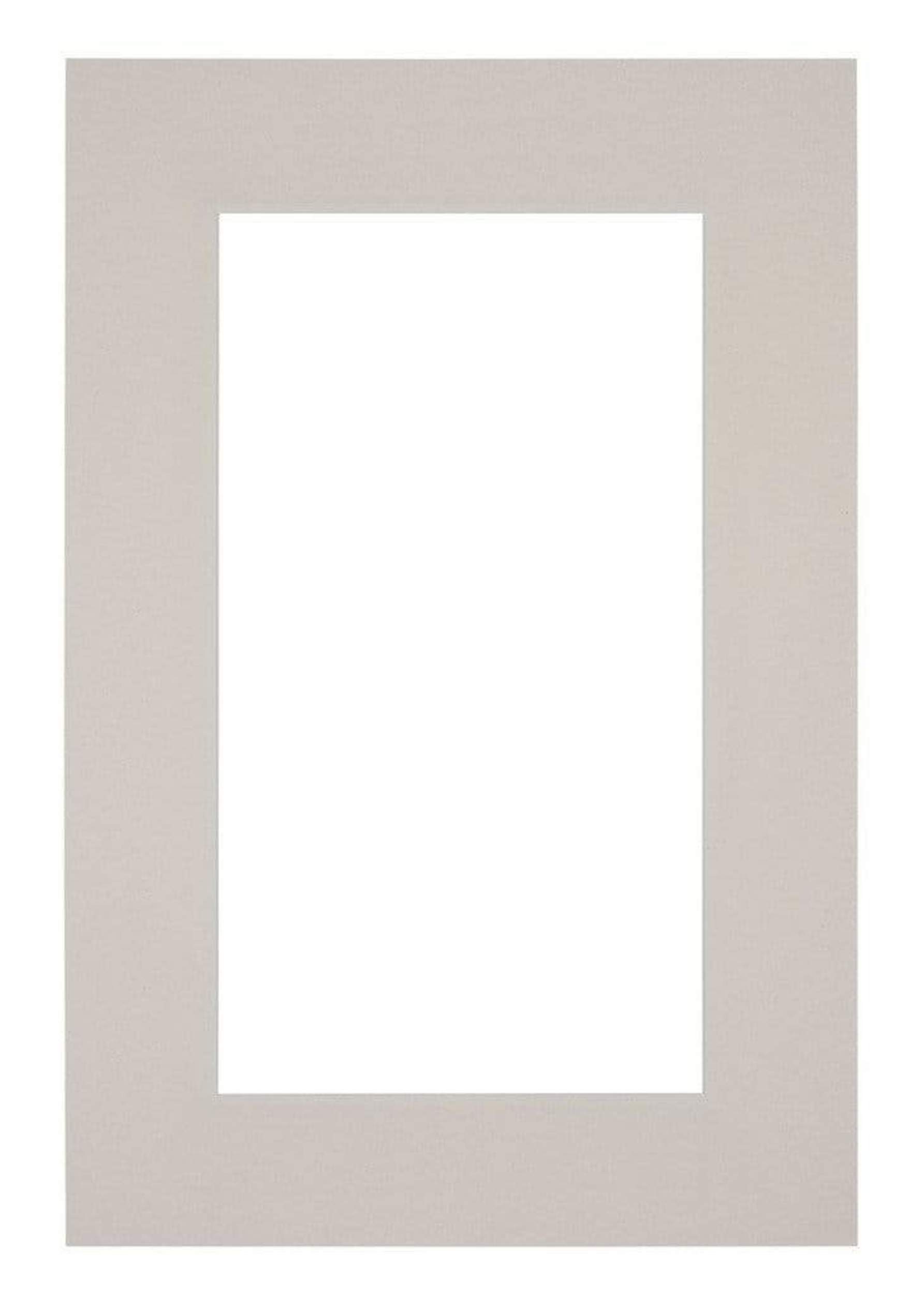 Passe Partout 61x915cm Carton Gray Gray Edge 6cm Straight Front | Yourdecoration.com