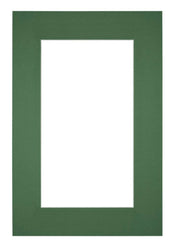 Passe Partout 61x915cm Carton Green Forest Edge 6cm Straight Front | Yourdecoration.com