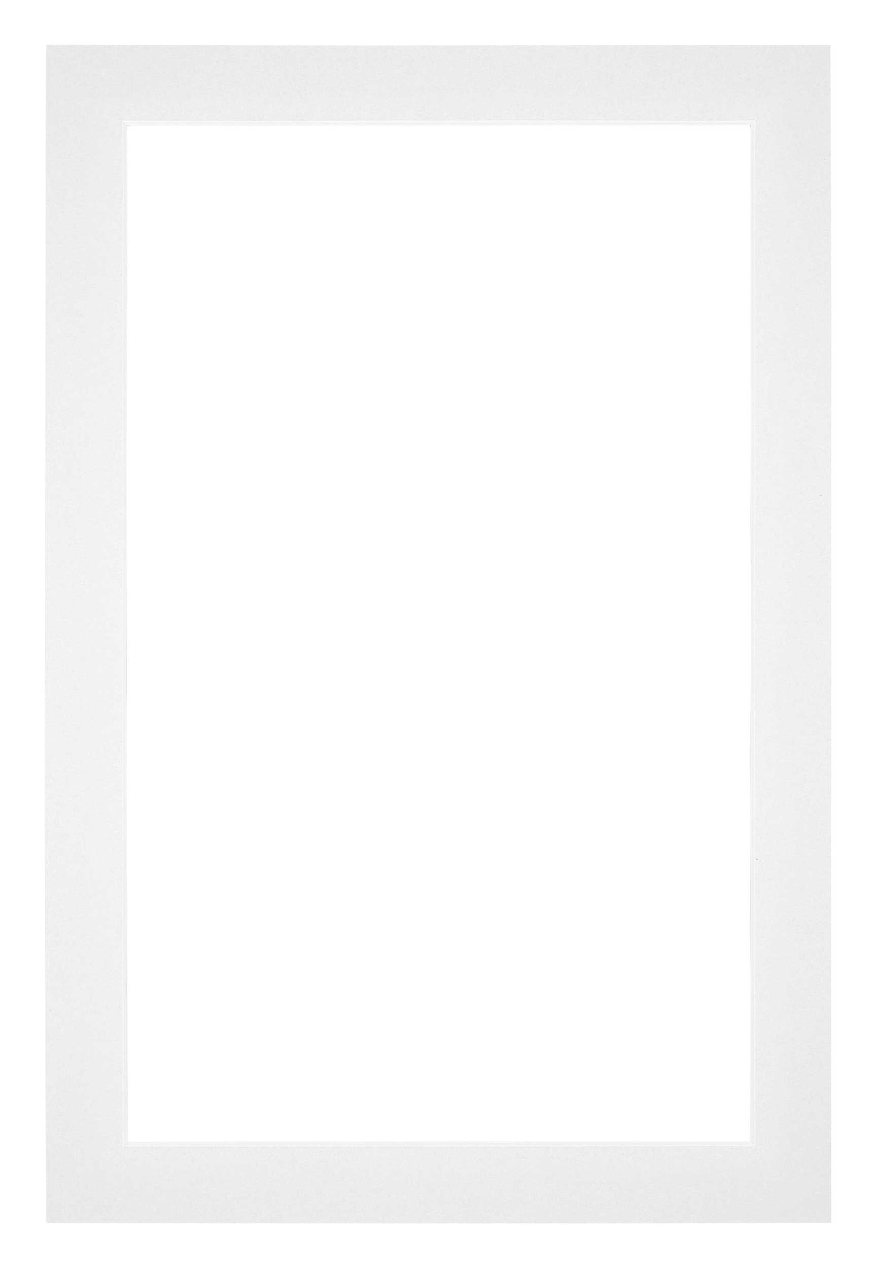Passe Partout 61x915cm Carton White Edge 3cm Straight Front | Yourdecoration.com