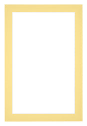 Passe Partout 61x915cm Carton Yellow Edge 3cm Straight Front | Yourdecoration.com