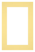 Passe Partout 61x915cm Carton Yellow Edge 5cm Straight Front | Yourdecoration.com