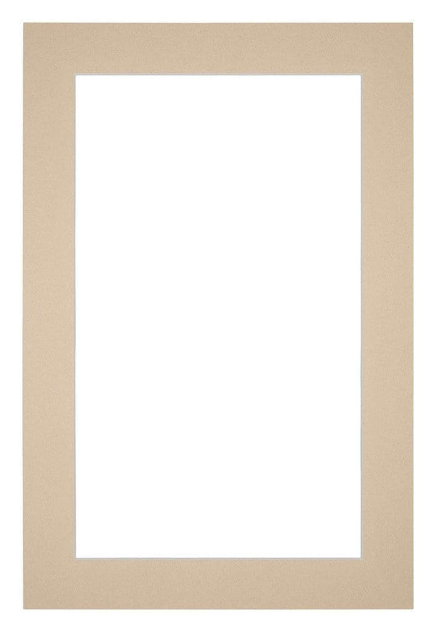 Passe Partout 62x93cm Carton Beige Edge 4cm Straight Front | Yourdecoration.com
