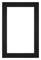 Passe Partout 62x93cm Carton Black Edge 4cm Straight Front | Yourdecoration.com