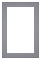 Passe Partout 62x93cm Carton Gray Edge 4cm Straight Front | Yourdecoration.com