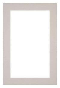 Passe Partout 62x93cm Carton Gray Gray Edge 4cm Straight Front | Yourdecoration.com