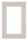 Passe Partout 62x93cm Carton Gray Gray Edge 6cm Straight Front | Yourdecoration.com