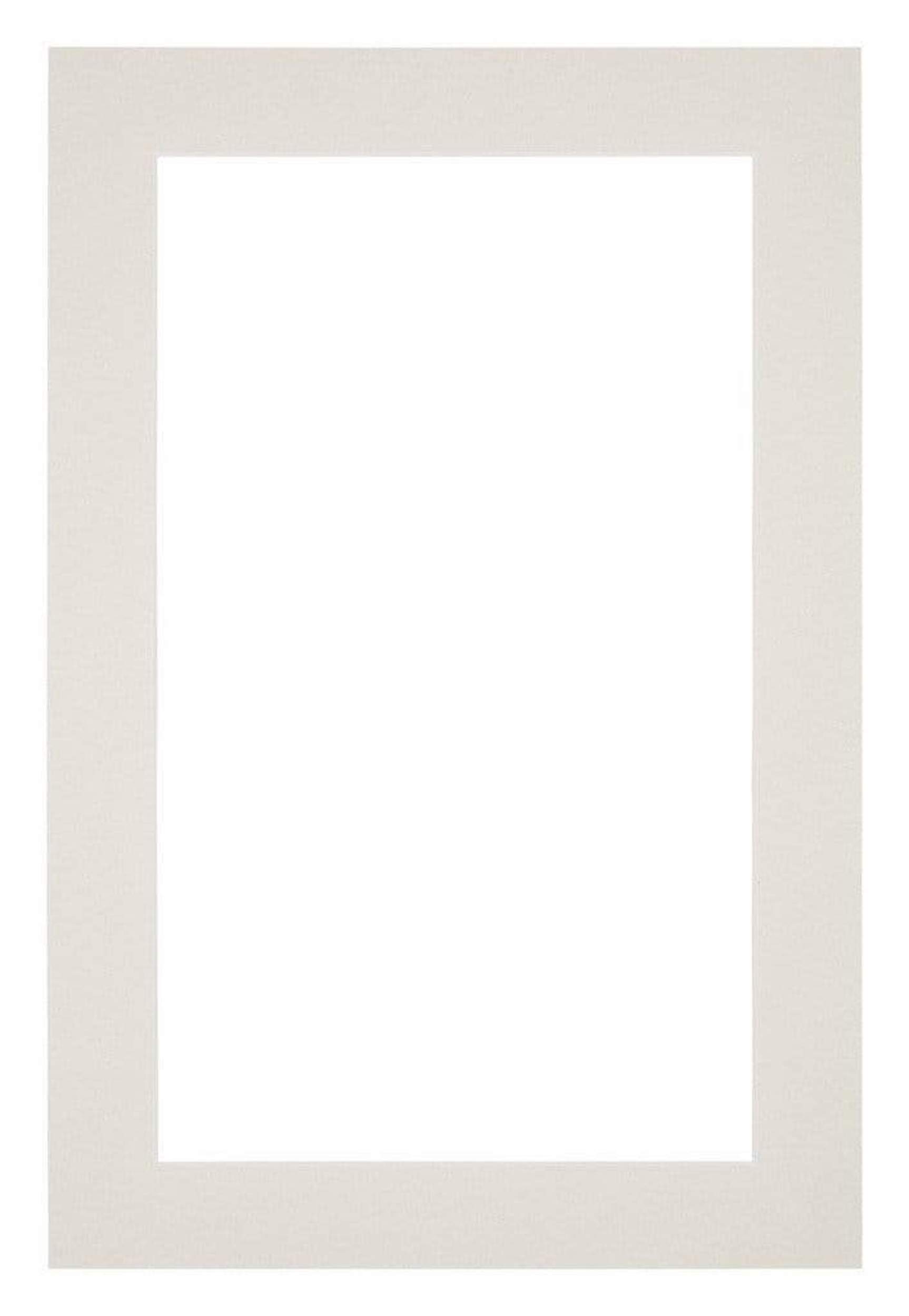 Passe Partout 62x93cm Carton Light Gray Edge 4cm Straight Front | Yourdecoration.com