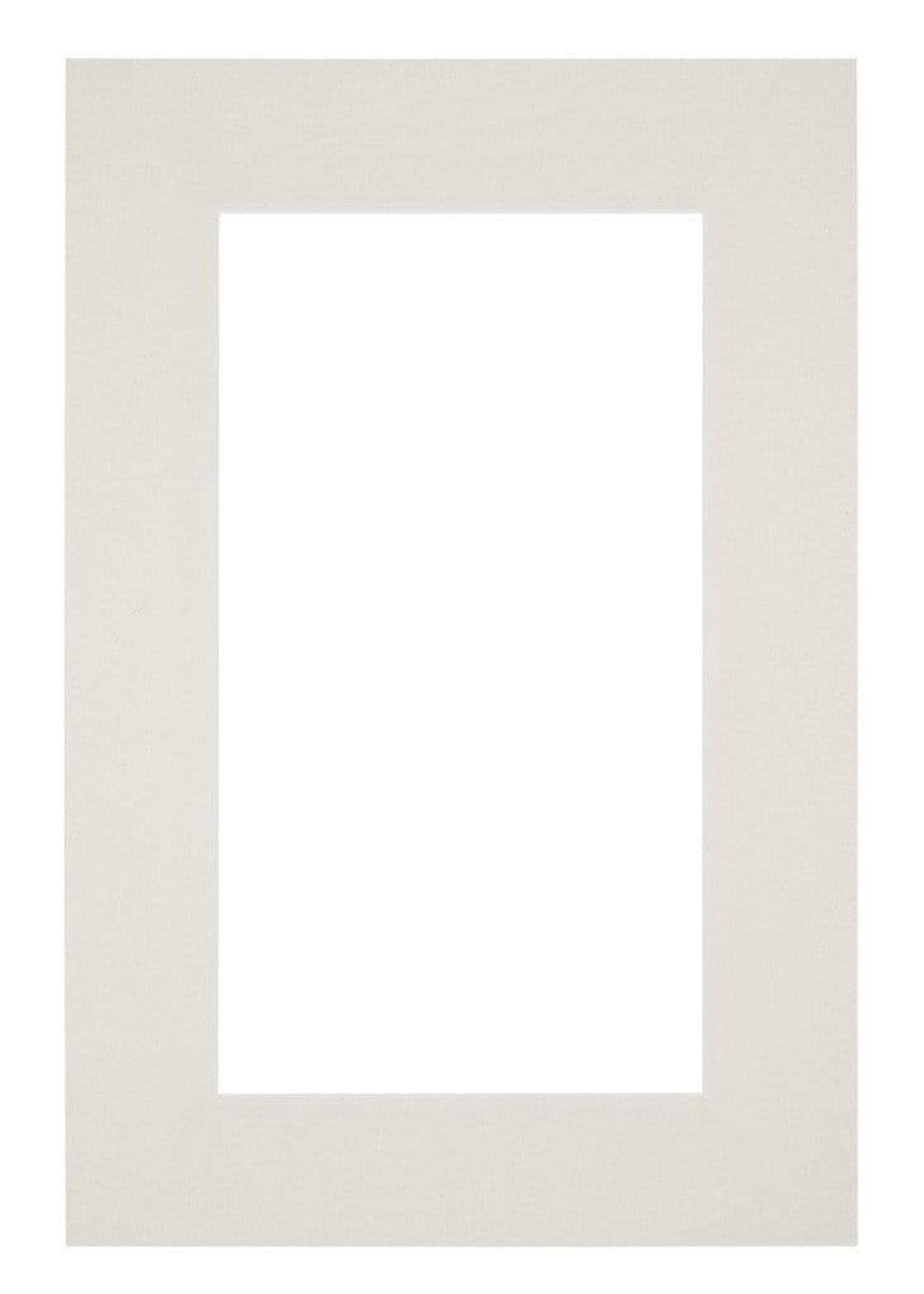 Passe Partout 62x93cm Carton Light Gray Edge 6cm Straight Front | Yourdecoration.com