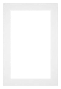 Passe Partout 62x93cm Carton White Edge 4cm Straight Front | Yourdecoration.com