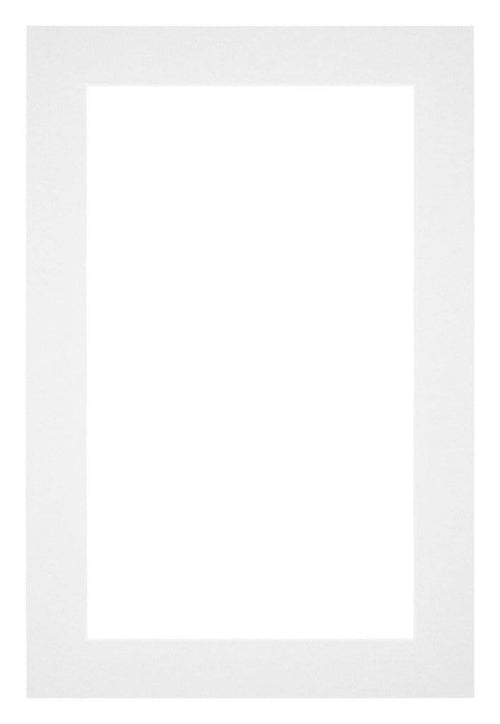 Passe Partout 62x93cm Carton White Edge 4cm Straight Front | Yourdecoration.com