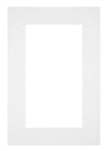 Passe Partout 62x93cm Carton White Edge 6cm Straight Front | Yourdecoration.com