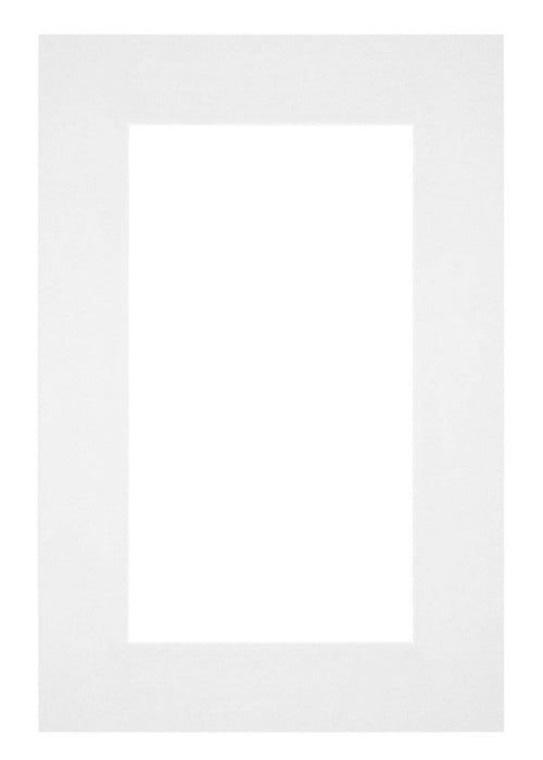 Passe Partout 62x93cm Carton White Edge 6cm Straight Front | Yourdecoration.com