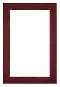 Passe Partout 62x93cm Carton Wine Red Edge 4cm Straight Front | Yourdecoration.com